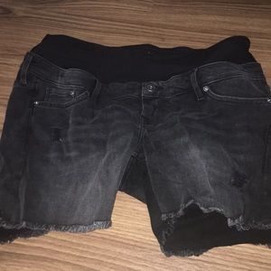 H&M Maternity jean shorts